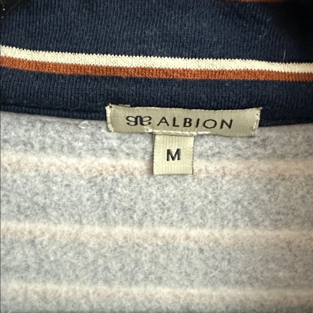 Albion Oxford fleece zip up, - Picture 3 of 5